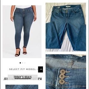 Jegging Medium Wash Skinny Jean - Torrid